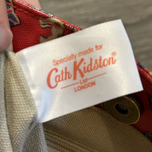 Cath Kidston Red UK Royal Stanley Scottie Dog Jubilee Crossbody Messenger Bag - Picture 12 of 13